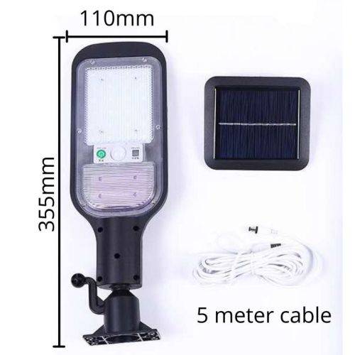 Bright!! (+/- 50w - 60w) Solar Motion Sensor Security Lights (Mini Street Light)