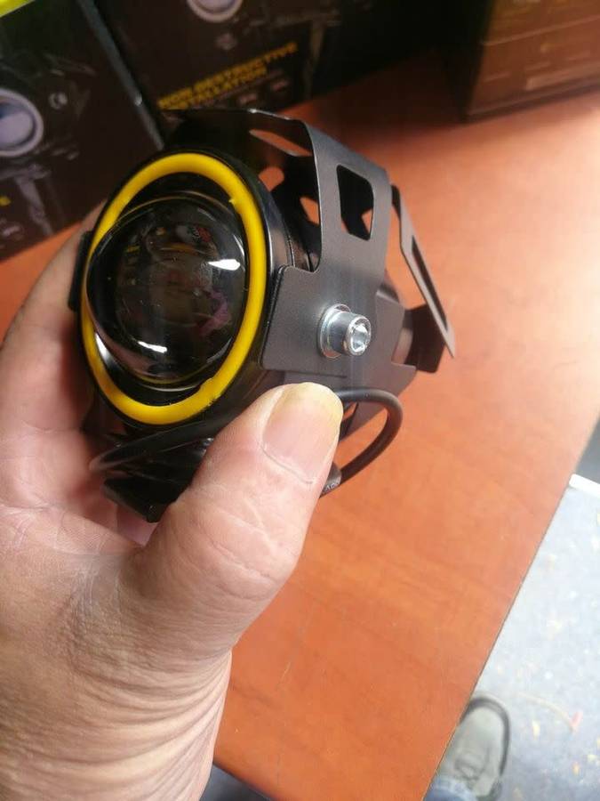 Super Bright Motorcycle Angle Eye Led Spotlights 125 Watt