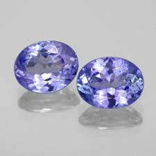 Tanzanian Tanzanites Oval cut 3 Piece Total weight 0.300cts