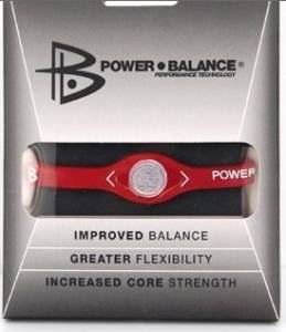 Power Balance Silicone Wristband Bracelet  RED SMALL