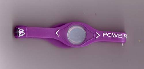 Power Balance Silicone Wristband Bracelet  LILAC SMALL
