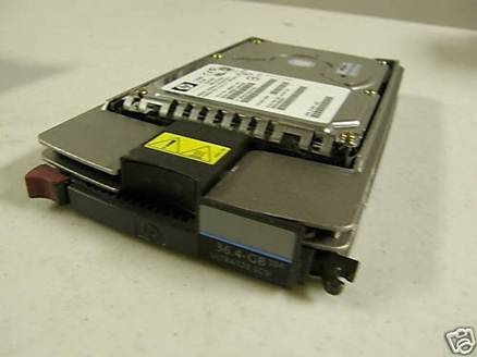 HP 36.4 GB ULTRA320 SCSI 15K RPM Hot Plug U320 Universal Hard Drive 36GB + Cradle