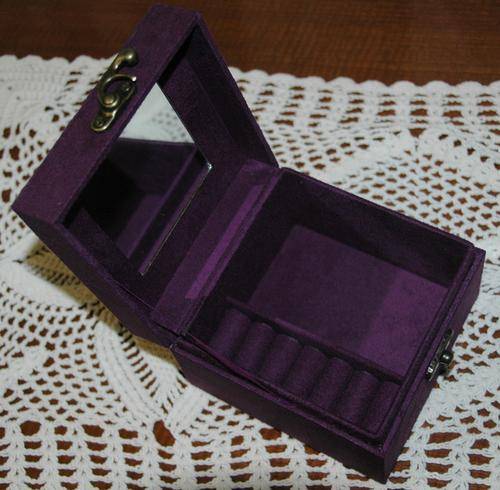 A Pretty Purple Jewellery Box - A Must for every lady!