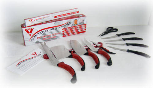 CONTOUR PRO KNIVES - NEVER NEEDS SHARPENING