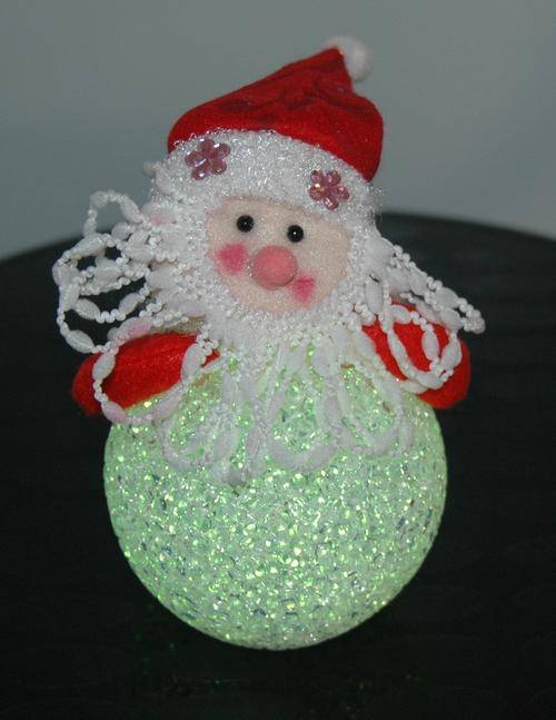 clearout - XMAS LIGHT CHANGING LIGHT SNOWBALLS