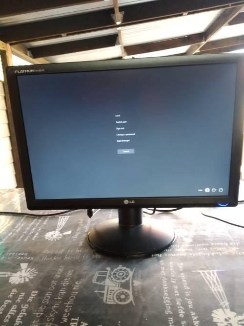 19` LG Flatron Monitor