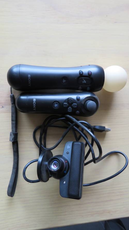 PS3 Move Controllers and Camera
