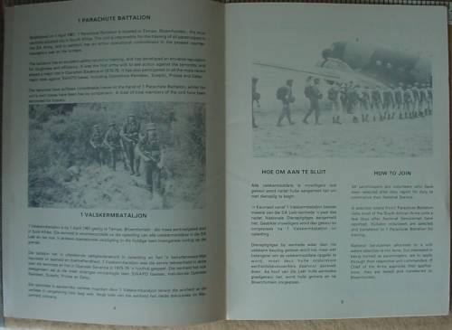 1 Parachute Battalion recruitment booklet Become a Paratrooper, 16 pages, photos