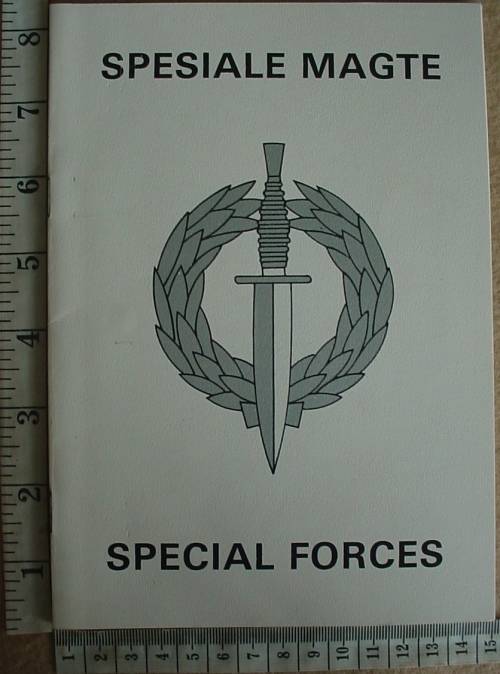 Presentation of Special Forces Operator Badges and Certificates at 1 Reconnaissance Regt