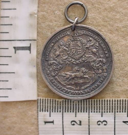 Colony of Natal 1902 Coronation of King Edward VII medal for school children