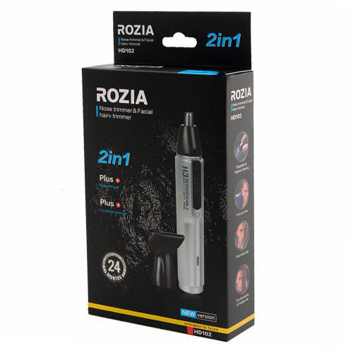 2 in 1 nose and facial trimmer