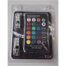 Auto Remote Controlled colorful LED Lamp RGB ( Small)