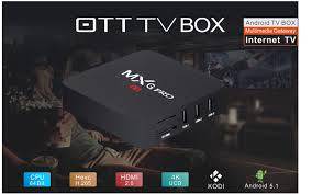 Ultra HD OTT TV Box 4K  MXQ-Pro ( Android TV Box )