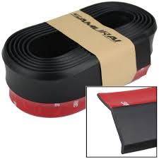 3M Samurai Black Rubber Lip Skirt Protector Car Scratch Resistant Rubber