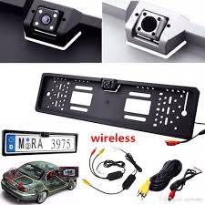 EU Number plate camera with led