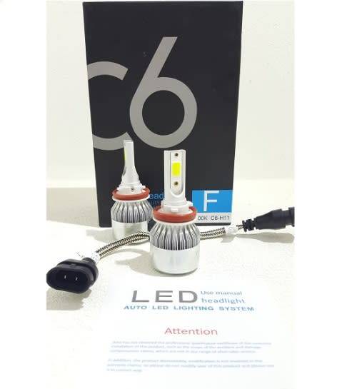 C6 H8/H9/H11 40W LED Head Light Kit - H11 12V~24V LED Headlights