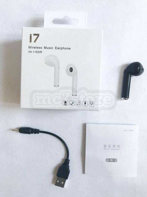 I7 Wireless Earphone Bluetooth Headset In-Ear Invisible Earbud with Mic