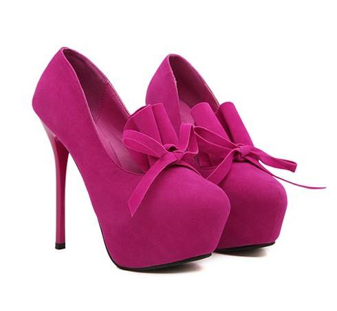Beautiful Ladies BowTie Pumps