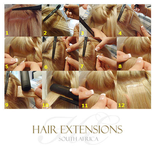 Remy Indian Tape Extensions.24" ALL COLOURS R1500