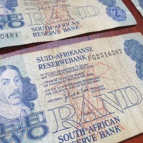 Old R2 SA Reserve Bank Notes - GPC de Kock - Bid per Note to Take All