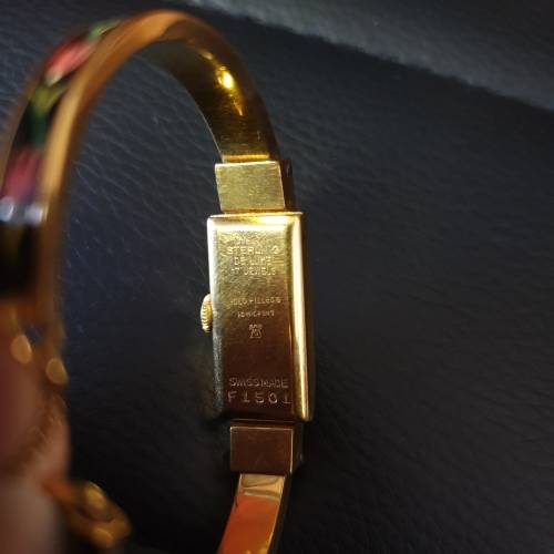 Sterling De Luxe 17 Jewels Ladies Watch - Gold Filled 10 Microns - Swiss Made
