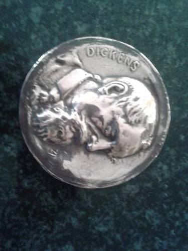 ANTIQUE CHARLES DICKENS COLLECTORS TIN