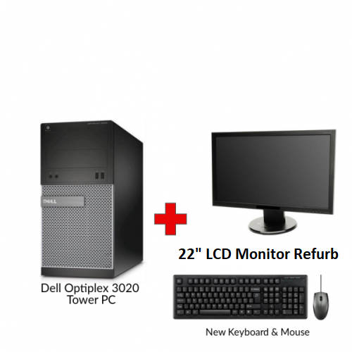 Dell Optiplex 3020 i3-4130-8GB RAM-500GB HDD