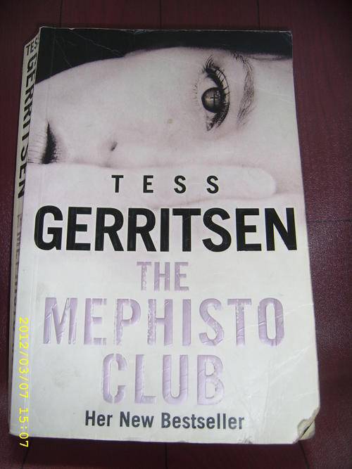 The Mephisto Club : Tess Gerritsen