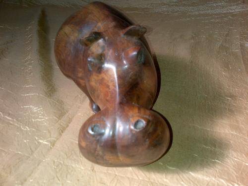RHODESIAN TEAK HIPPO