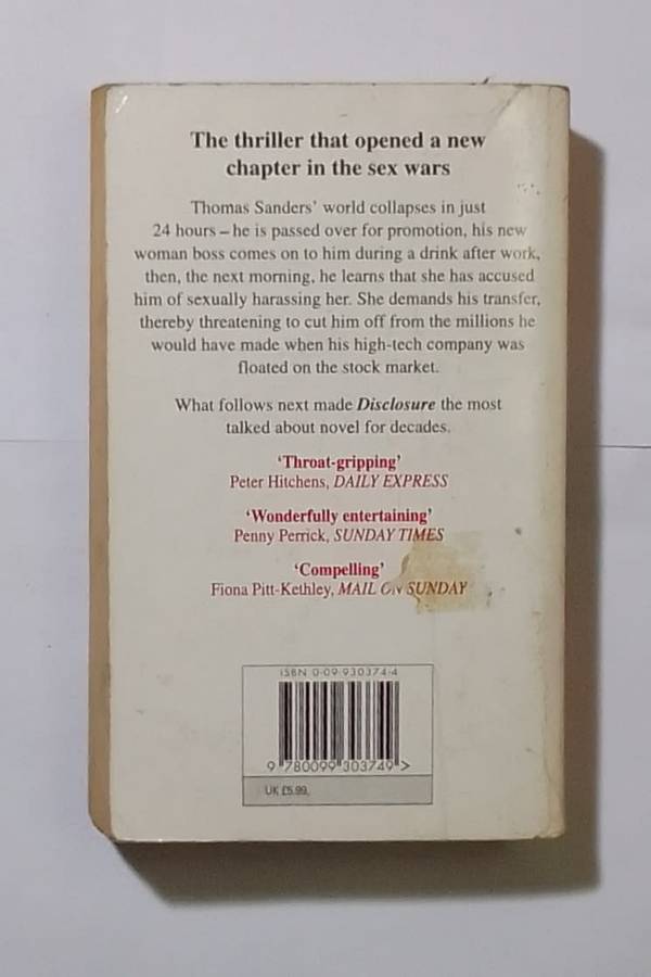 Disclosure-By: Michael Crichton