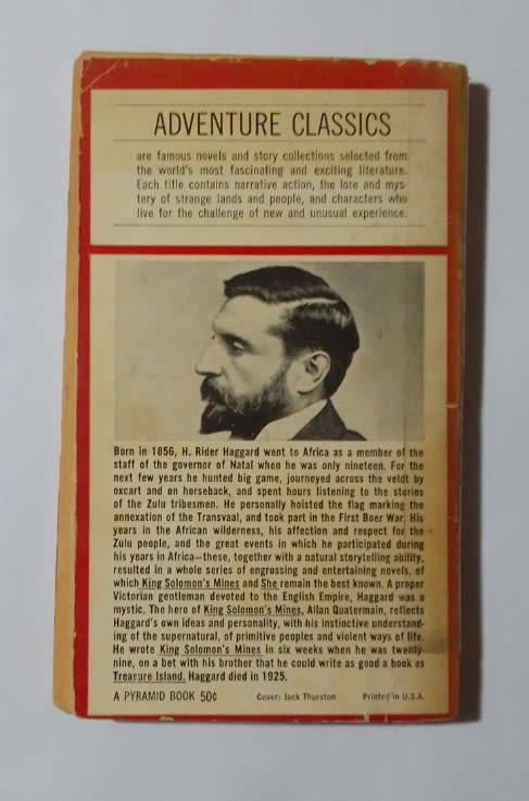 King solomon's mines-By: H. Rider Haggard