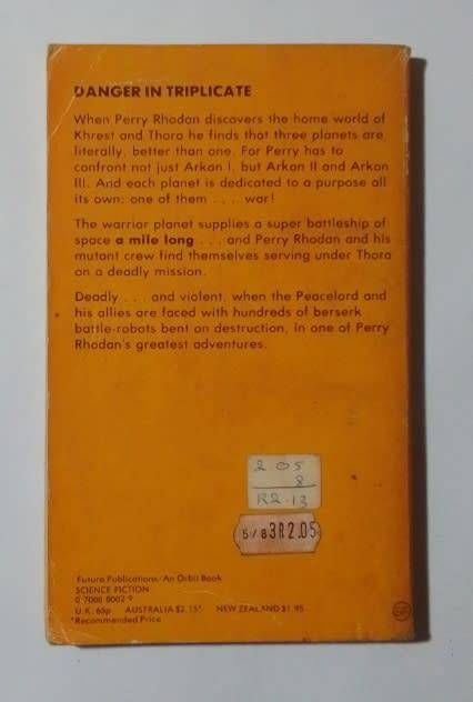 Perry rhodan 31: realm of the tri-planets-By: K. H. Scheer