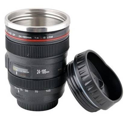 Camera Lens Thermo Mug