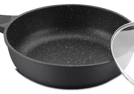 Royalty Line Marble Coating 24cm Deep Fry Pan