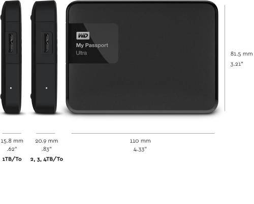 WD My Passport Ultra 1TB