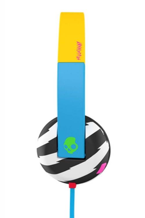 SkullCandy Uproar with Tap Tech Headphones - Blue/Green
