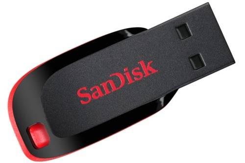 SanDisk Cruzer Blade  USB Flash Drive 8 GB