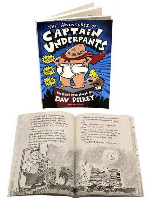 Captain Underpants Gigantic Collection - 12 Books