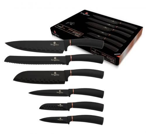 Berlinger Haus 6 Piece Marble Coated Knife Set