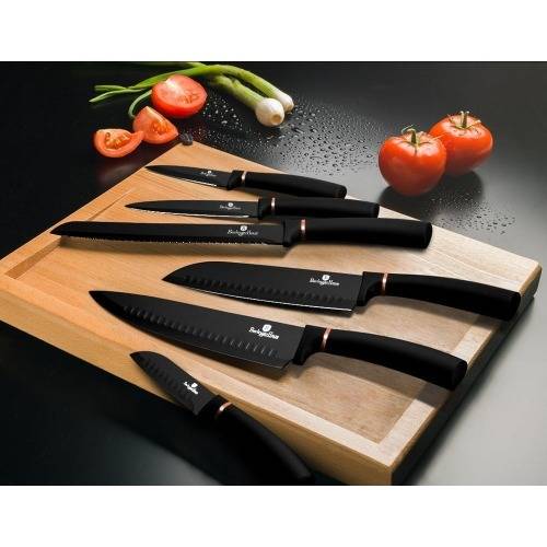 Berlinger Haus 6 Piece Marble Coated Knife Set