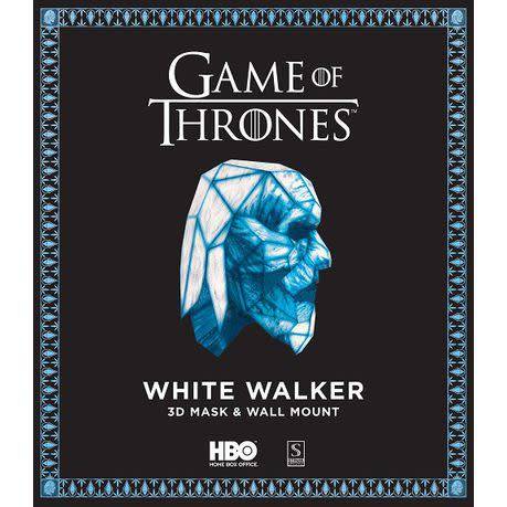 Game of Thrones Press-Out Mask Books - 4 x 3D Masks & Wall Mounts