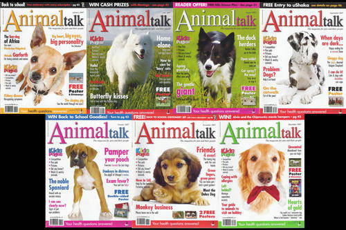 ***AnimalTalk*** 22 x BACK ISSUES!!!