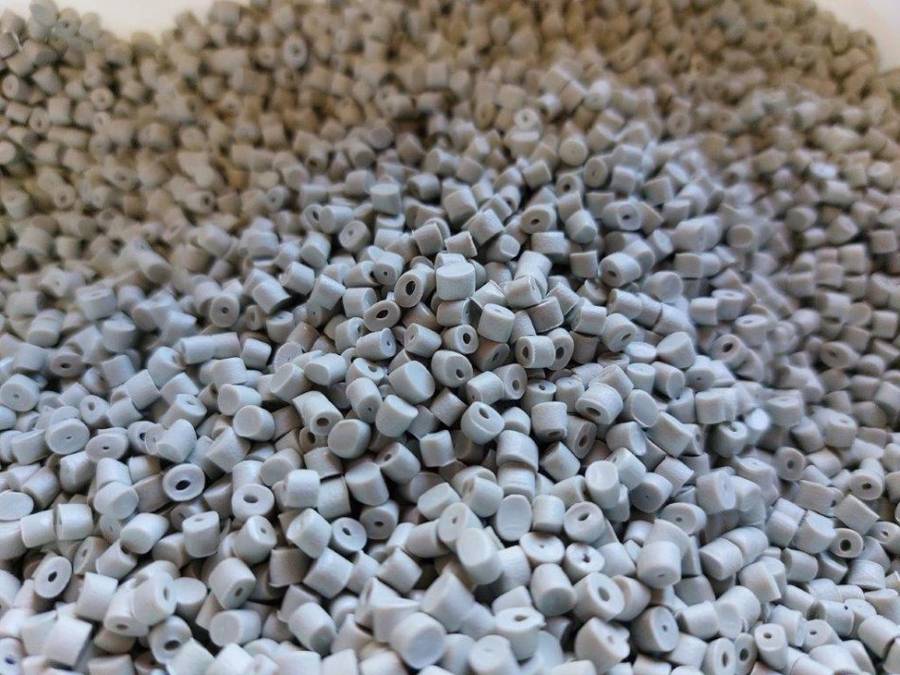 5kg *OPAQUE WHITE* PLASTIC PELLETS