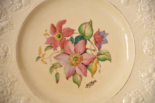 2 Antique Plates ***Bid per plate to take both***