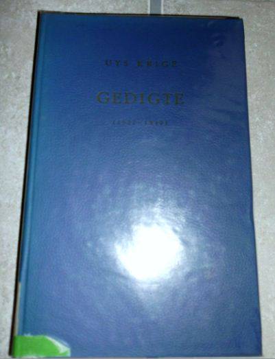 Gedigte -  1927-1940 - Uys Krige - 1961