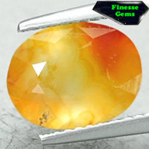 2.44 CT.NATURAL OVAL ORANGE AFRICA CARNELIAN AGATE