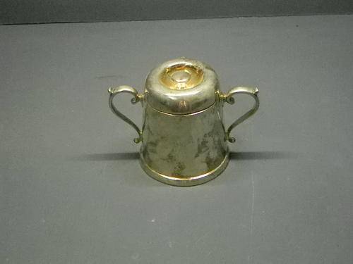 SAR SILVER PLATED SUGAR BOWL