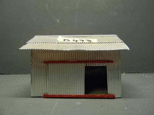 HO SCRATCH BUILD SHED