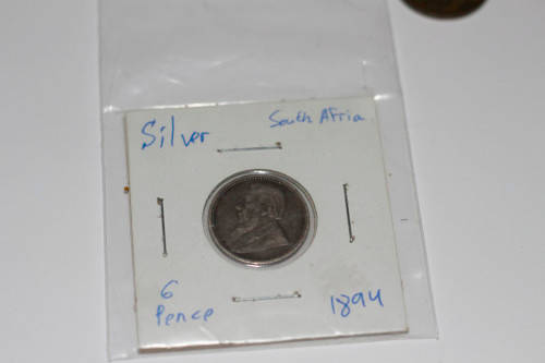 LOT of 5 graded & 1 ungraded ZAR/Union Coins. Total Hearns value: R10000+