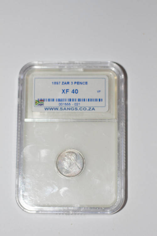 LOT of 5 graded & 1 ungraded ZAR/Union Coins. Total Hearns value: R10000+